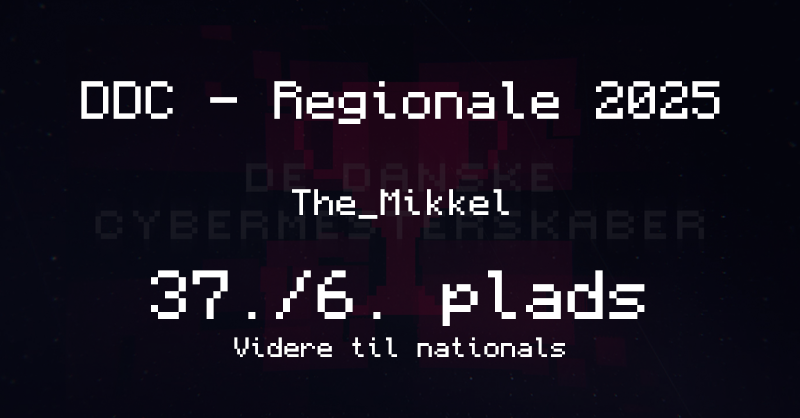 DDC Regionale 2025 - Writeup