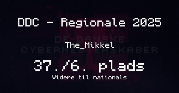 DDC Regionale 2025 - Writeup